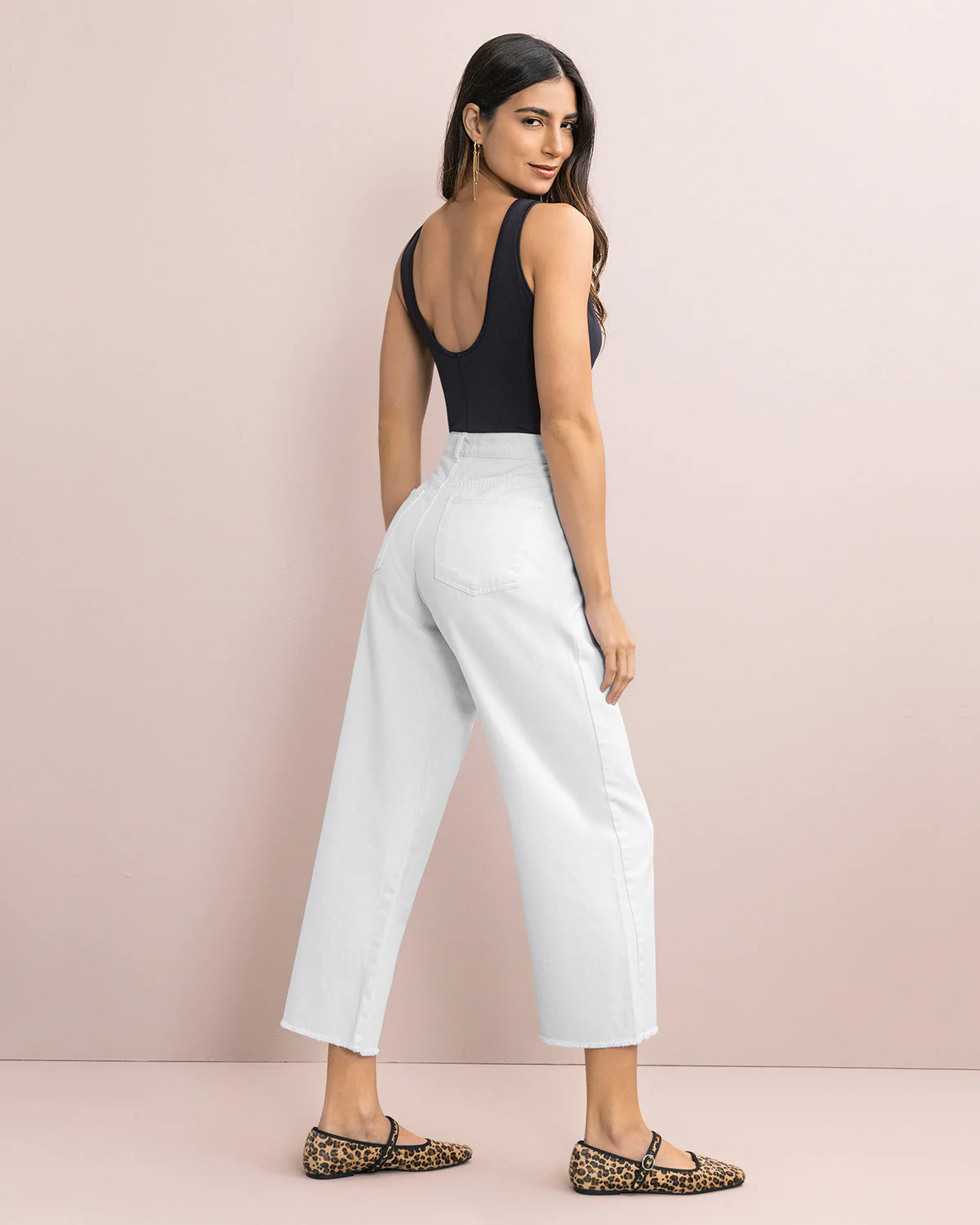 Body de control suave con tul en escote - Image 12