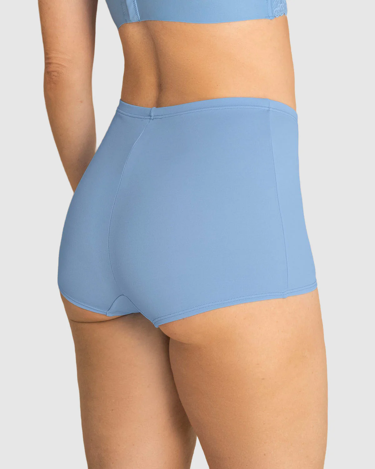 Bóxer tiro alto en tela lisa - Image 13