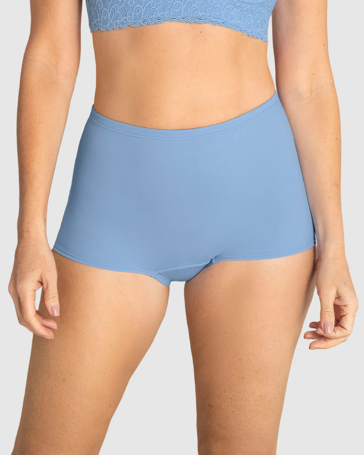 Bóxer tiro alto en tela lisa - Image 14