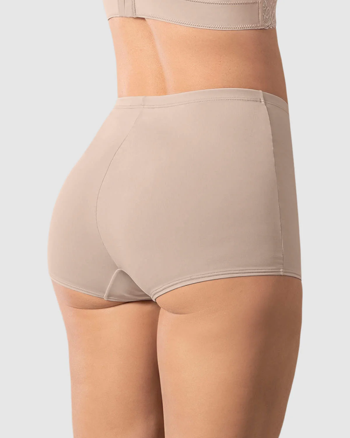 Bóxer tiro alto en tela lisa - Image 9