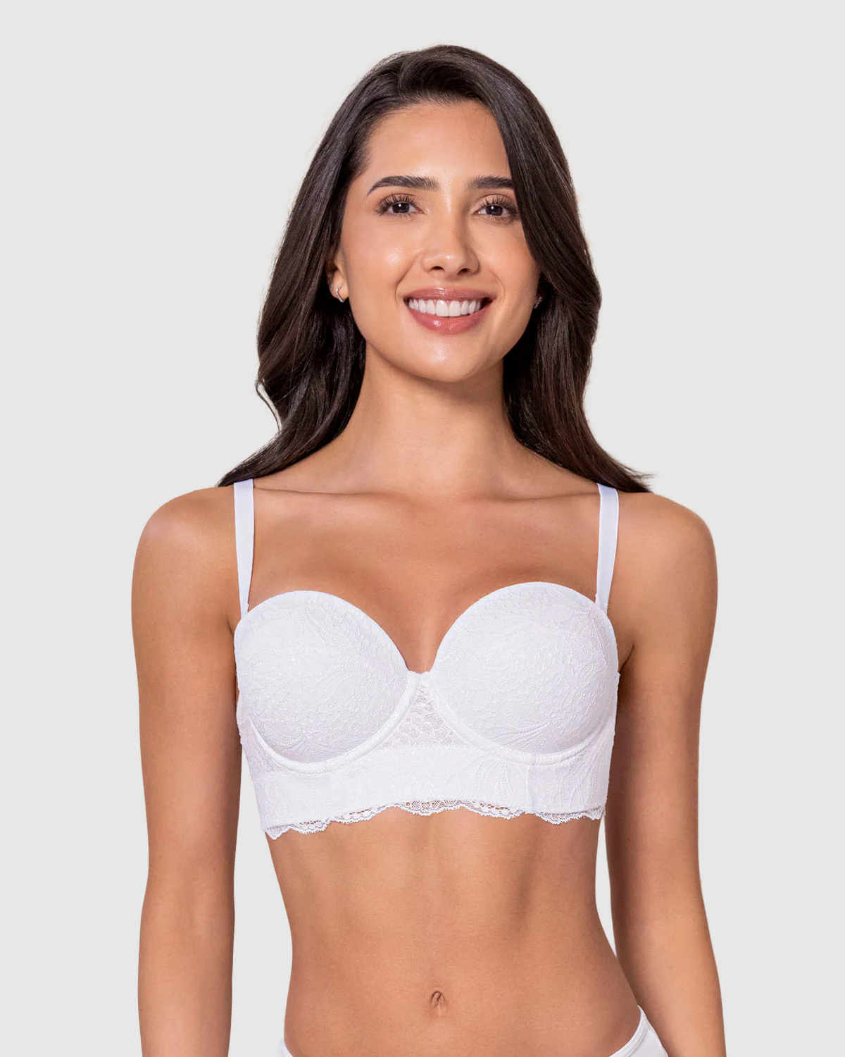 Brasier en encaje con realce incorporado - Image 5