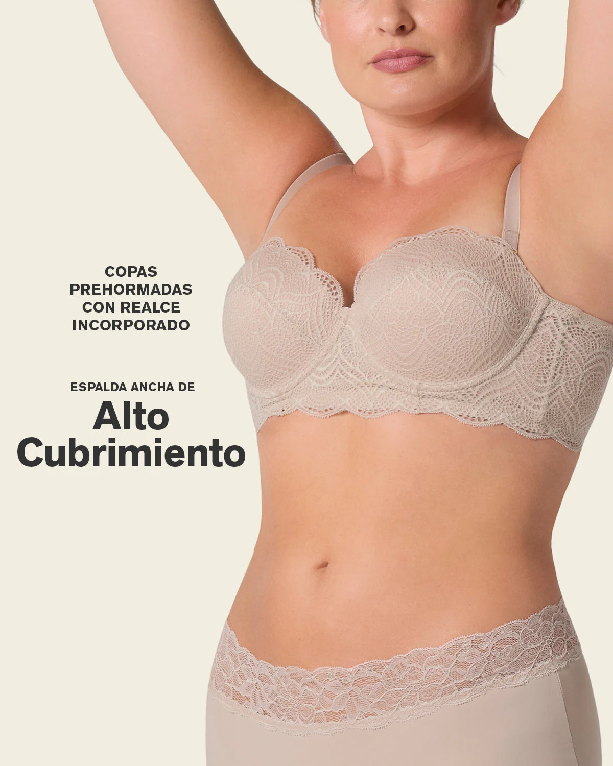 Brasier balconet de realce alto con máximo cubrimiento de espalda Special Fit - Image 6