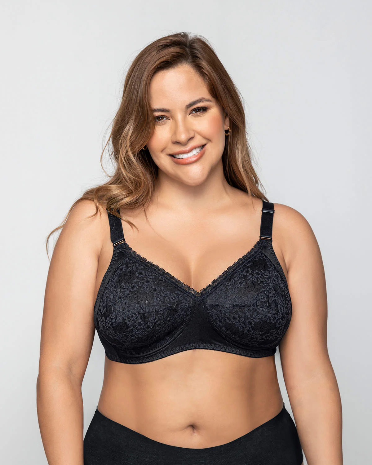 Brasier clásico sin arco con copas en encaje - Image 12