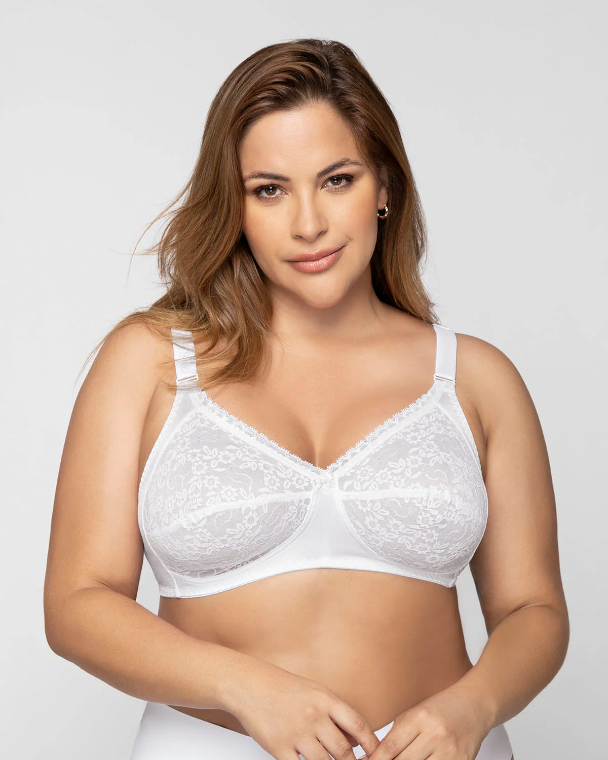 Brasier clásico sin arco con copas en encaje - Image 16