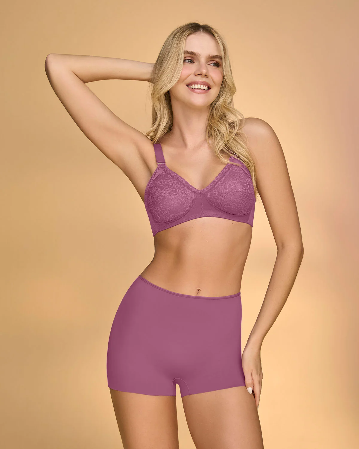 Brasier clásico sin arco con copas en encaje - Image 20