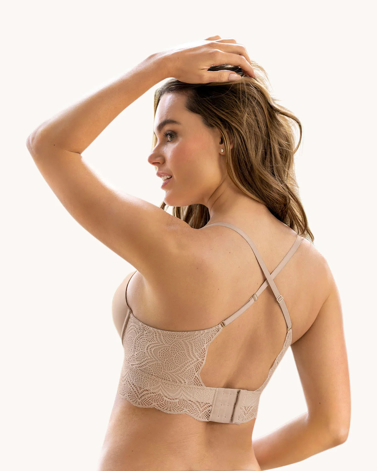 Brasier doble realce con escote profundo en espalda Sexy Back - Image 12