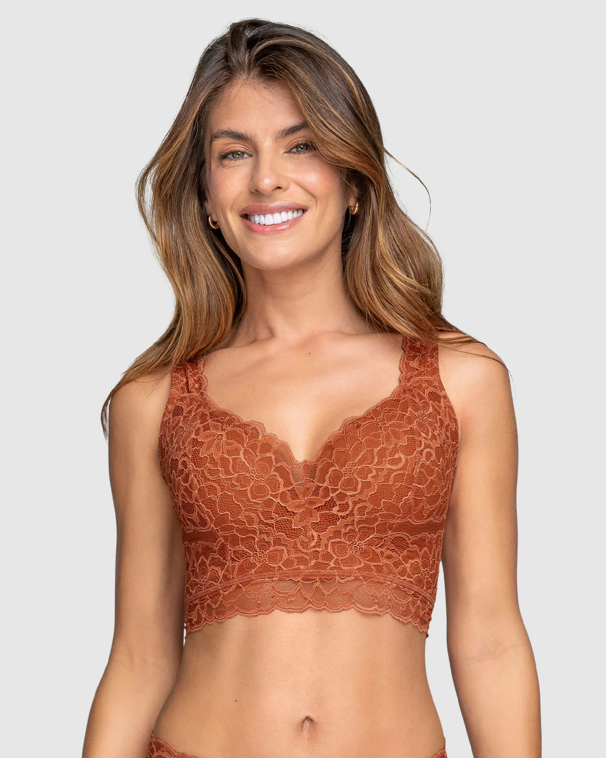 Brasier en encaje ideal para busto pesado Sexy Support - Image 12