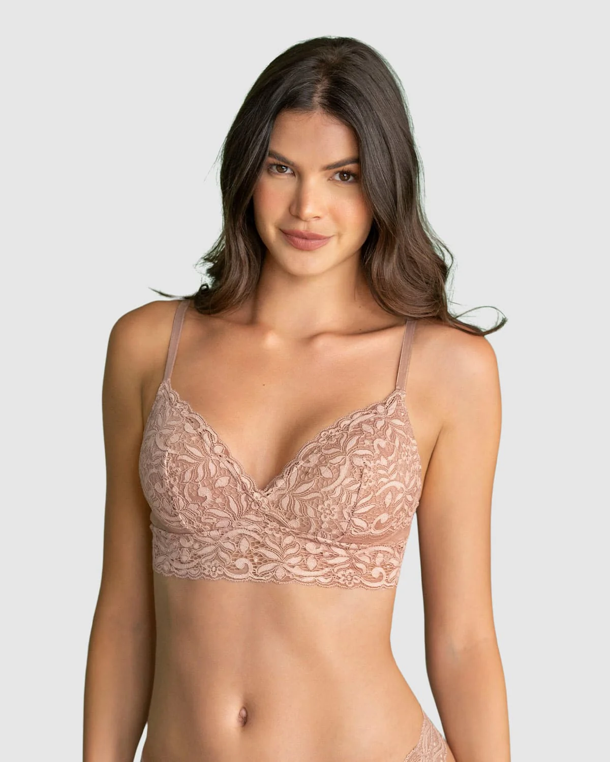 Brasier en encaje sin arcos - Image 10