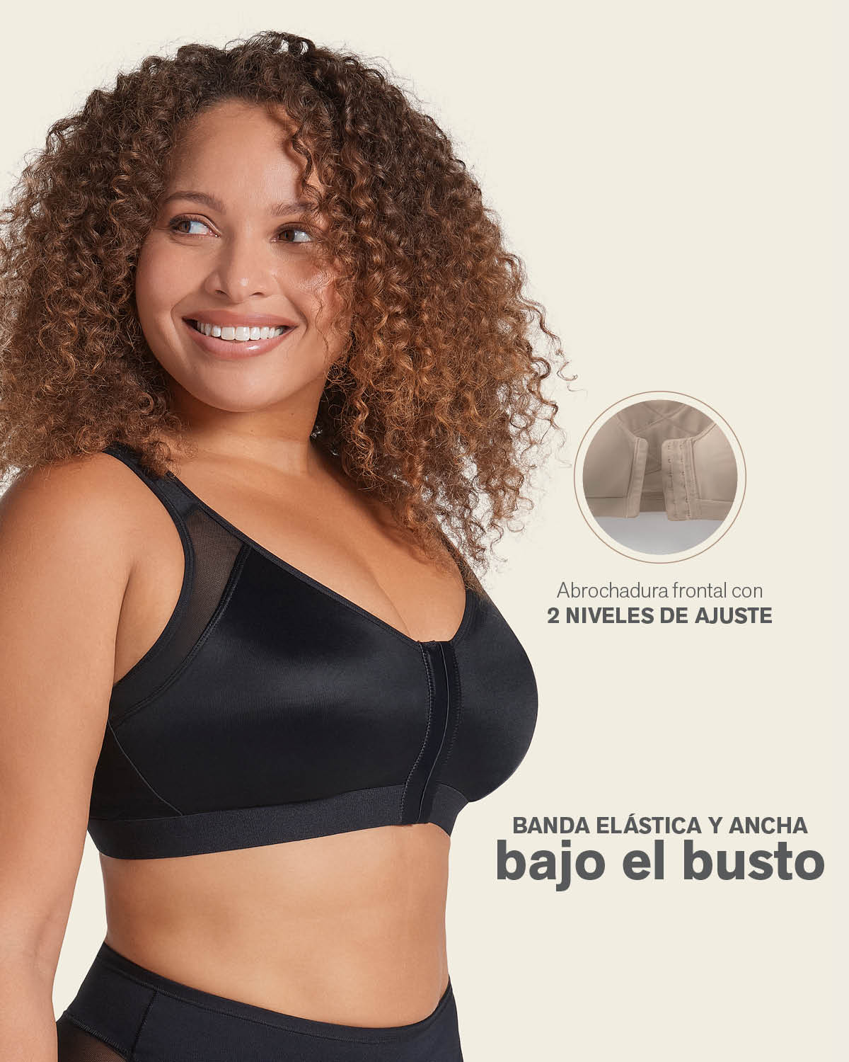 Brasier facilitador de postura con control de volumen del busto Multi/Functional - Image 16