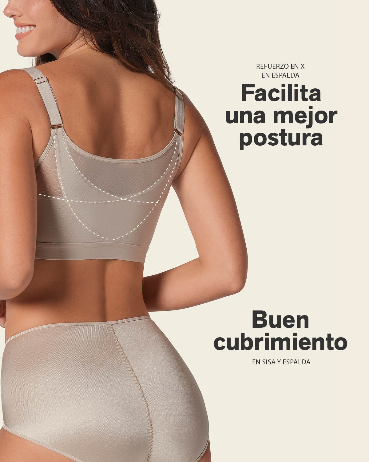 Brasier facilitador de postura con copas en espuma Multi/Benefit - Image 13