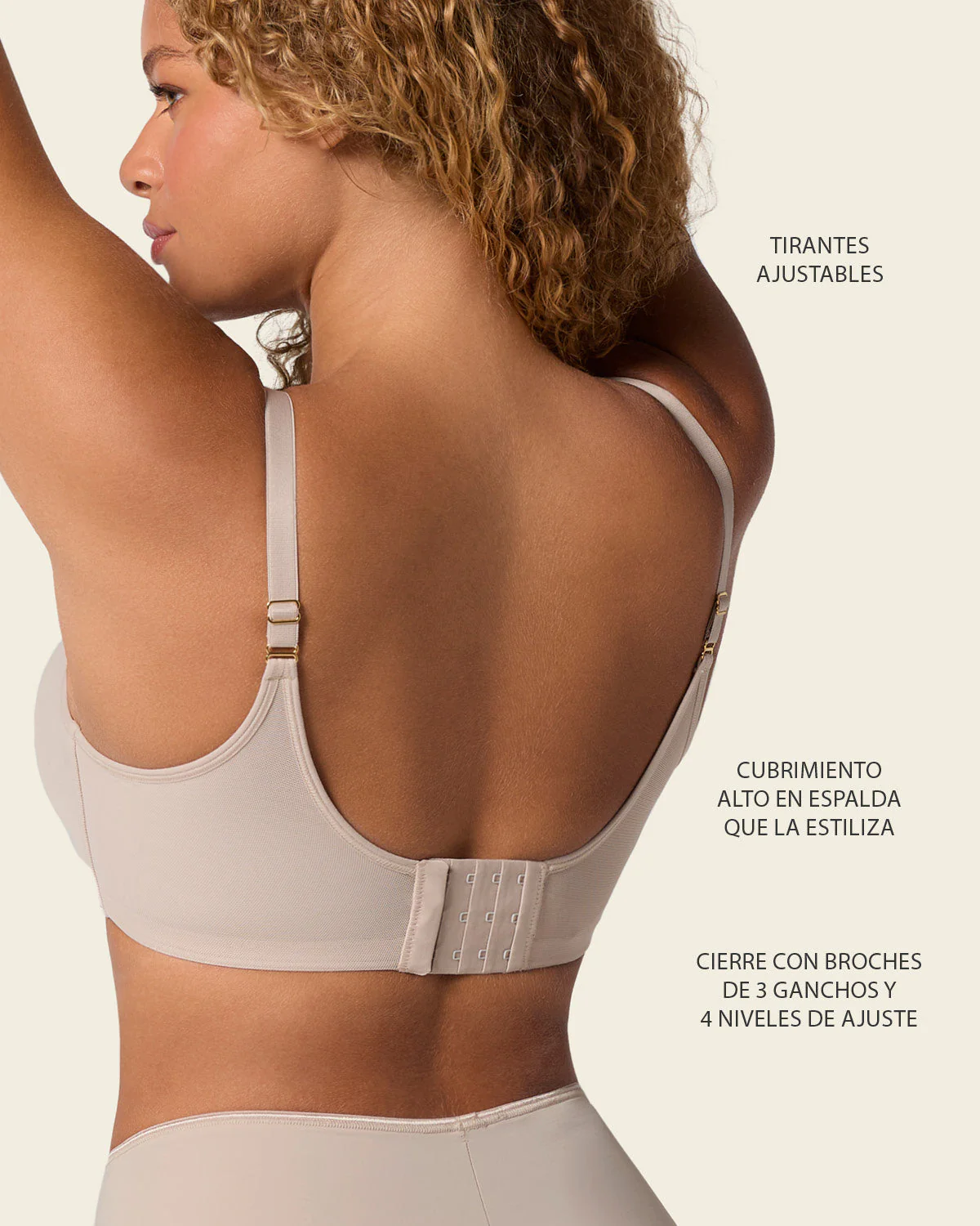 Brasier sin arco de realce alto incorporado Magical Bra - Image 21