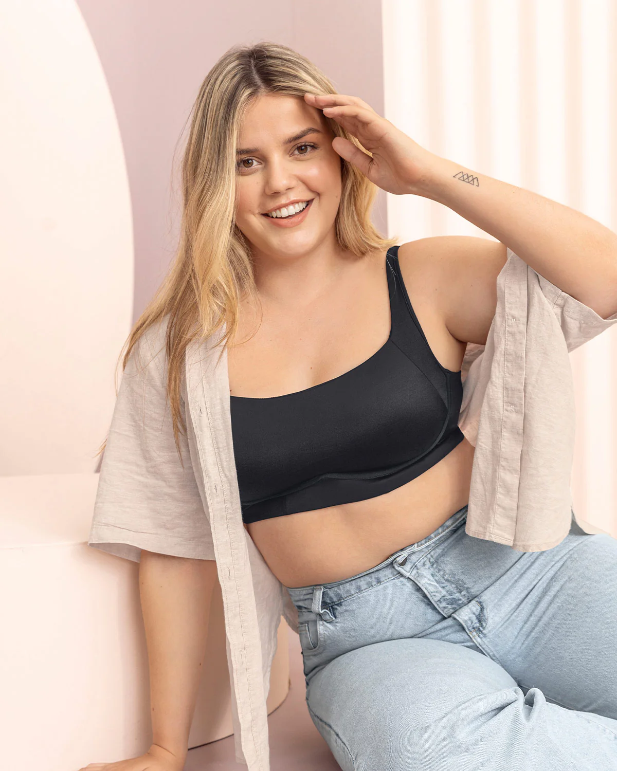 Brasier sin arco ultracómodo de alto soporte y cubrimiento Everyday Bra - Image 23