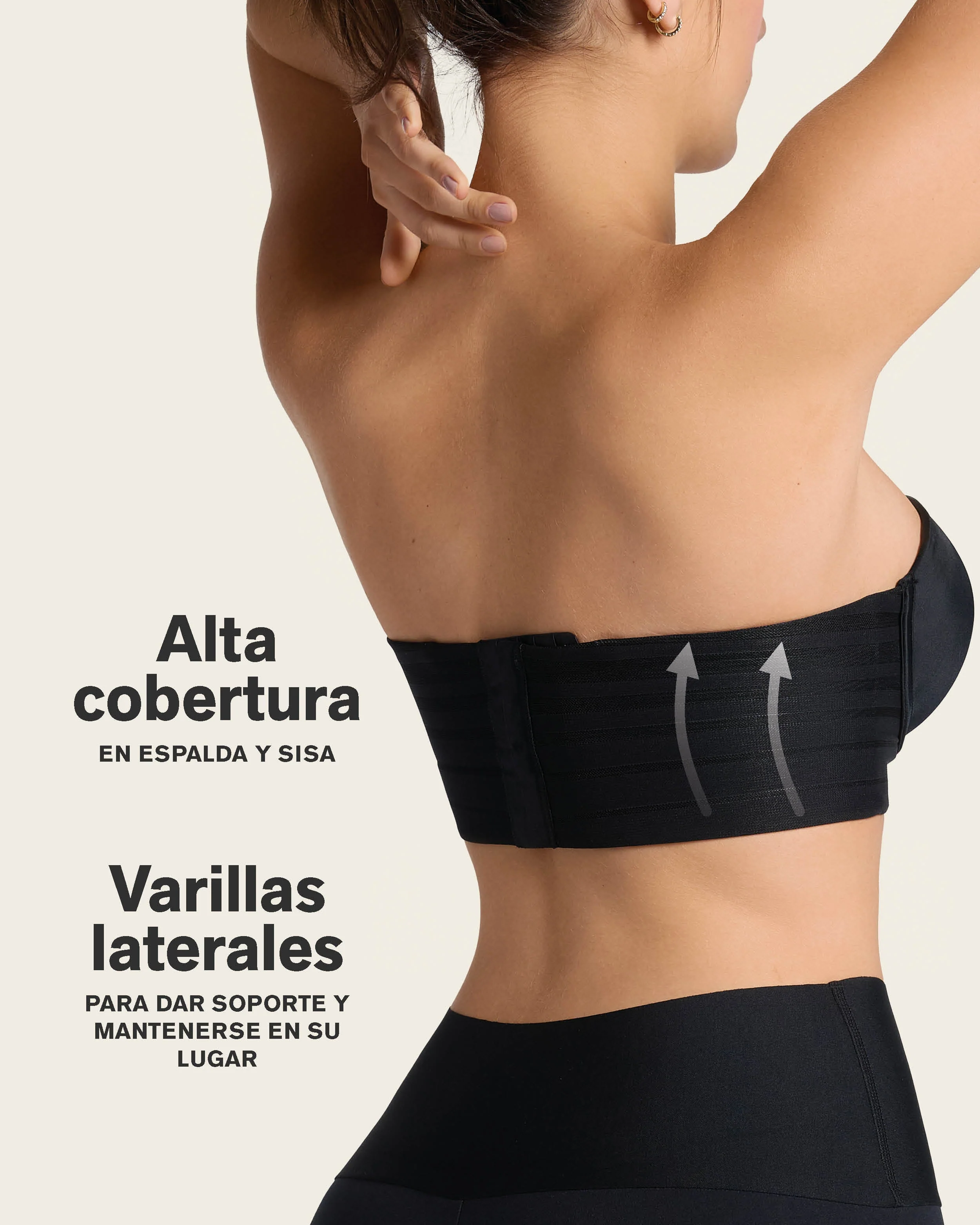 Brasier tipo bustier Support Strapless - Image 14