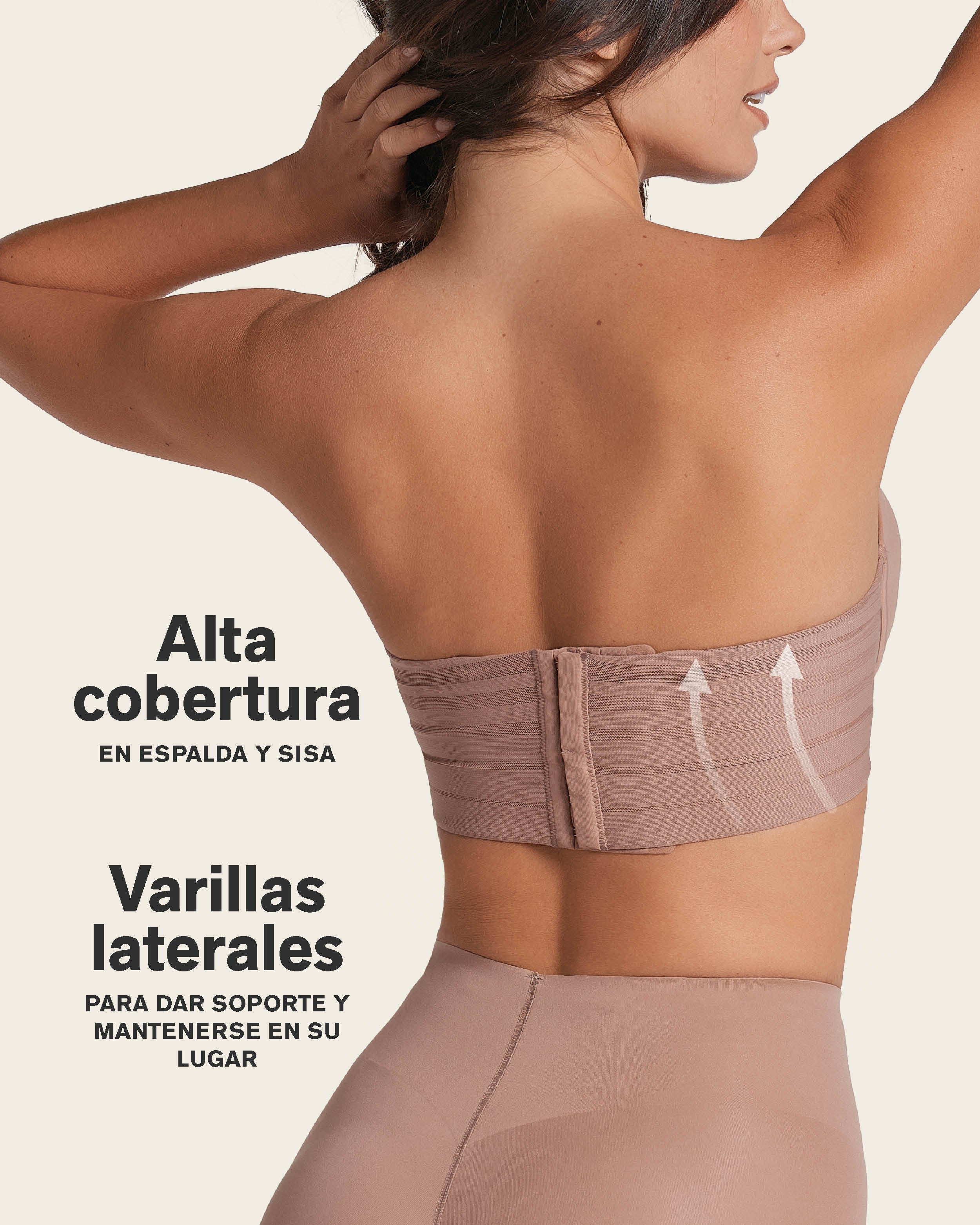 Brasier tipo bustier Support Strapless - Image 4