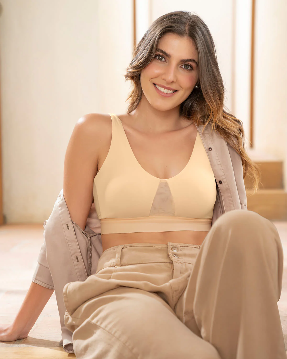 Brasier tipo top de copas extraíbles totalmente cómodo y liviano Flexi Brastop - Image 19