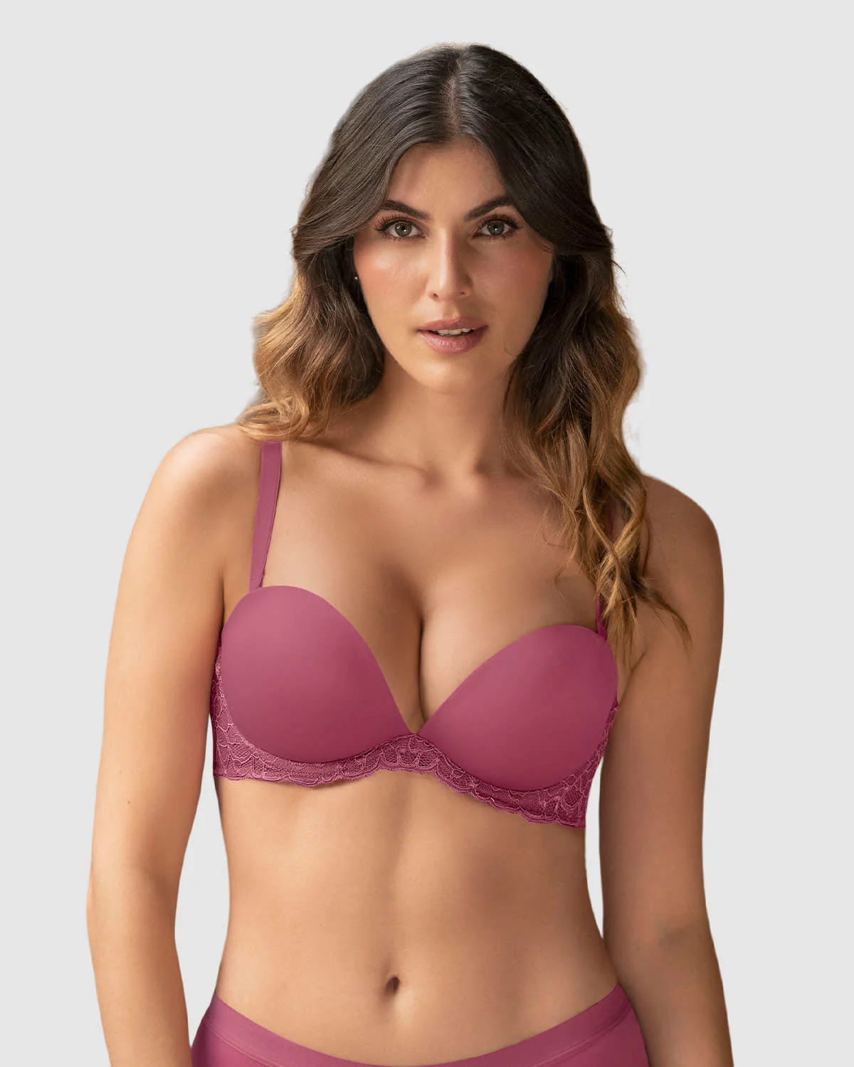 Brasier triple realce efecto 3D escote profundo - Image 14