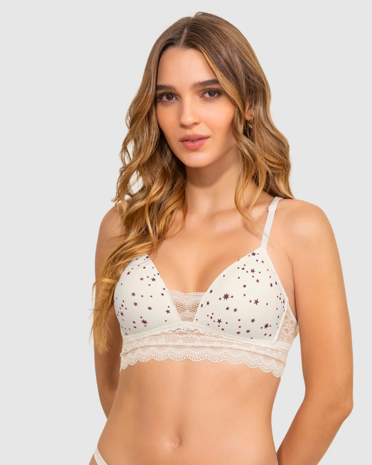 Bralette ultracómodo con delicados toques de encaje - Image 9
