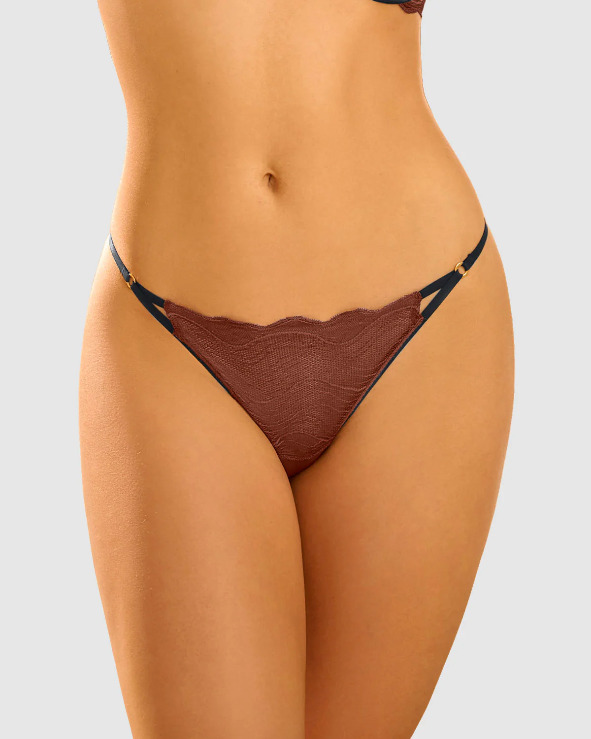 Brasilera en encaje con argollas decorativas - Image 10