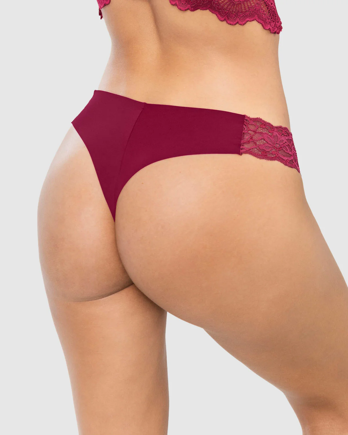 Brasilera invisible con toques de encaje en laterales - Image 13