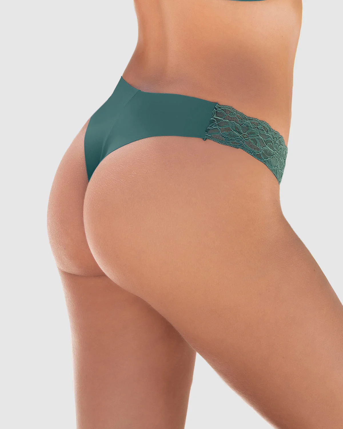 Brasilera invisible con toques de encaje en laterales - Image 17