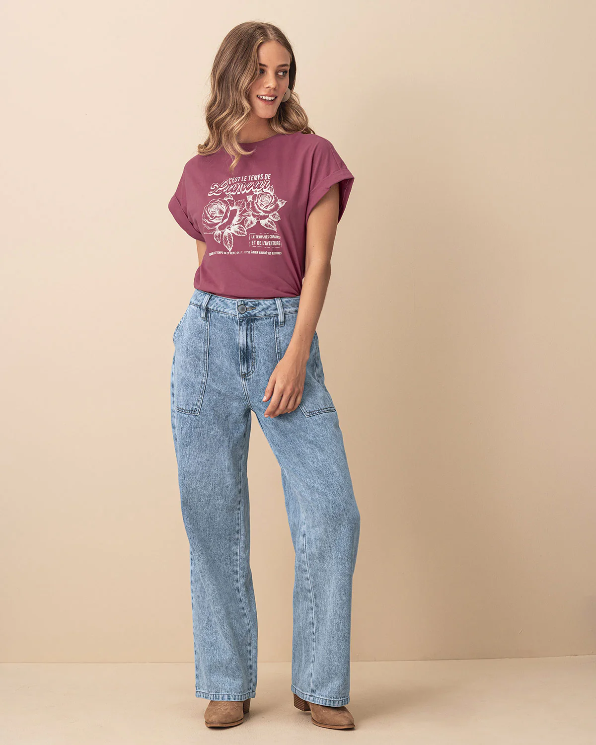 Camiseta con estampado localizado en el frente - Image 8