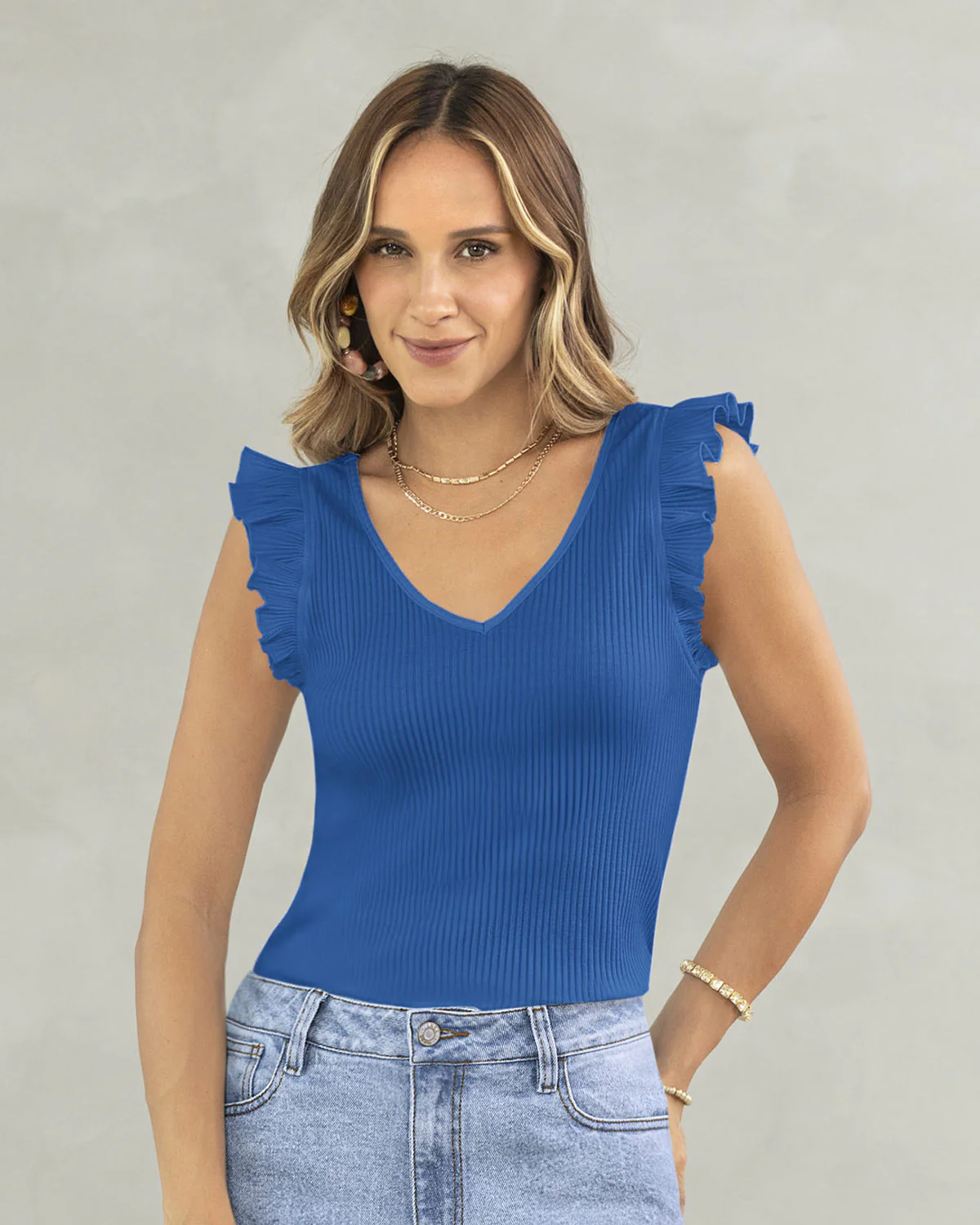 Camiseta manga sisa con bolero - Image 5