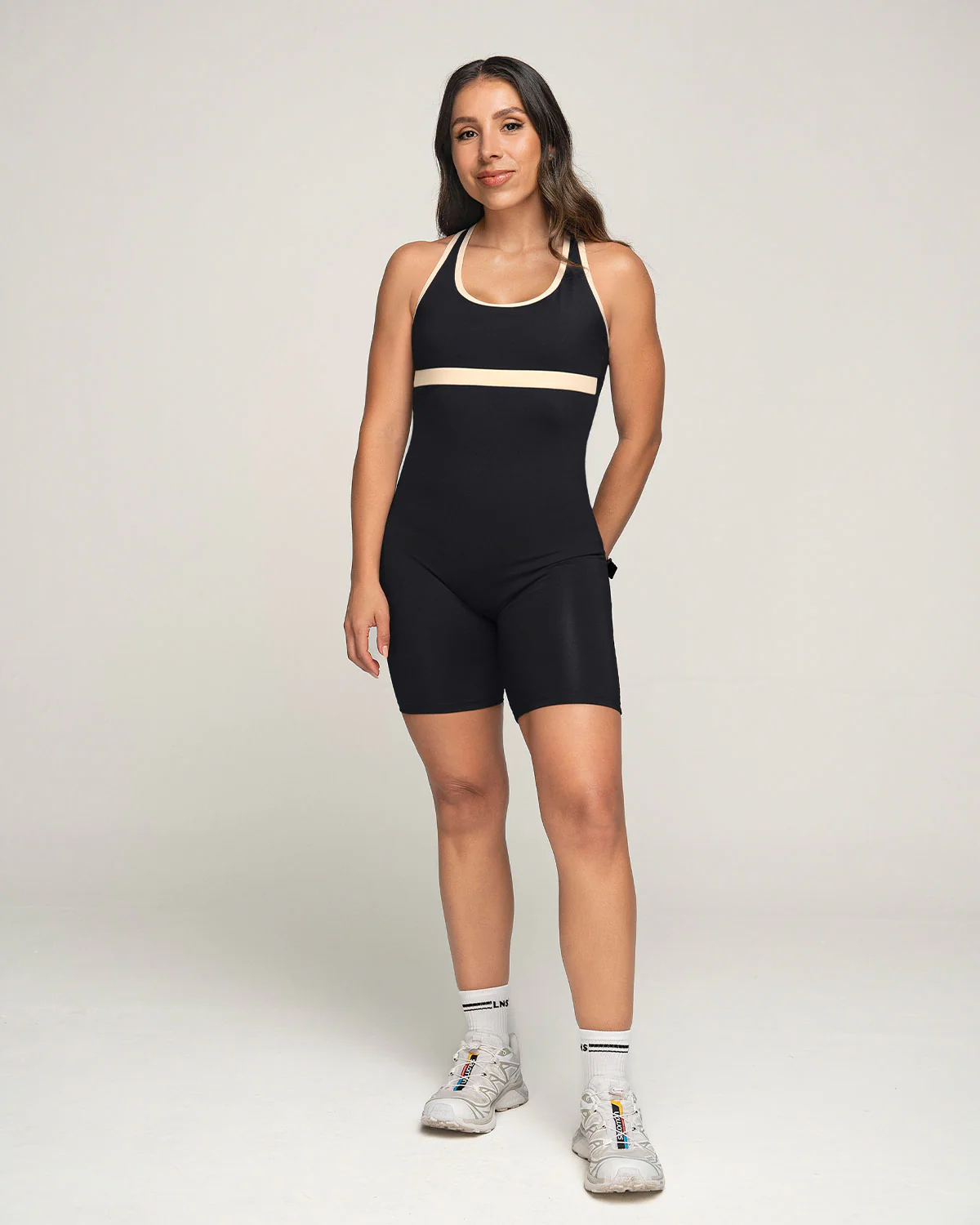 Enterizo corto deportivo control suave de abdomen - Image 7