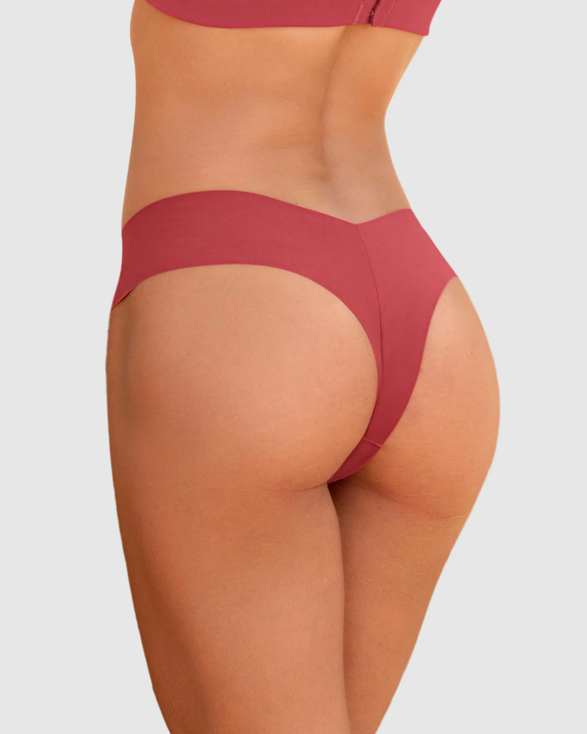 Panty brasilera invisible ultraplano sin elásticos y de pocas costuras - Image 17
