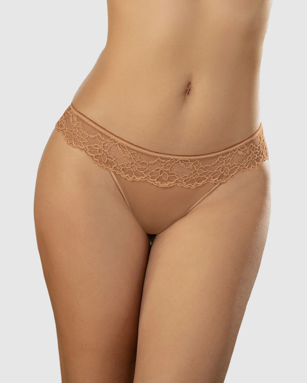 Panty cachetero en encaje y tul increíblemente sexy - Image 11