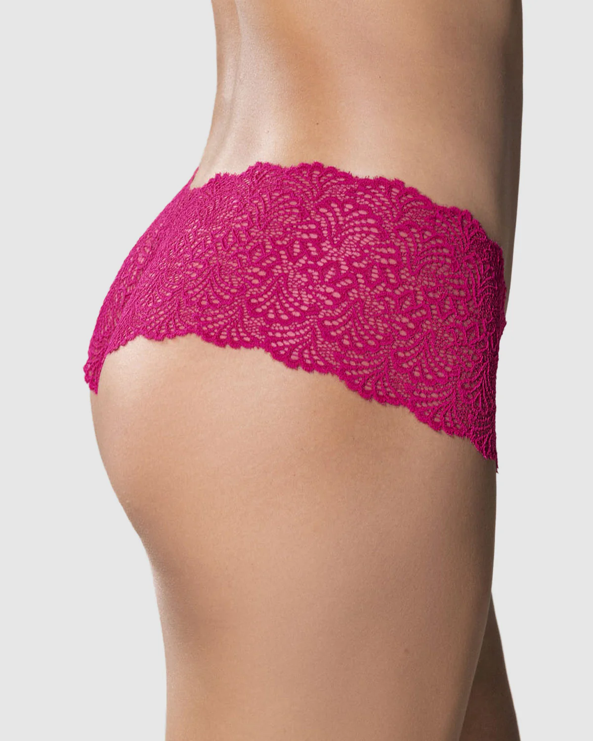 Panty estilo hípster en encaje sexy con refuerzo en algodón - Image 13