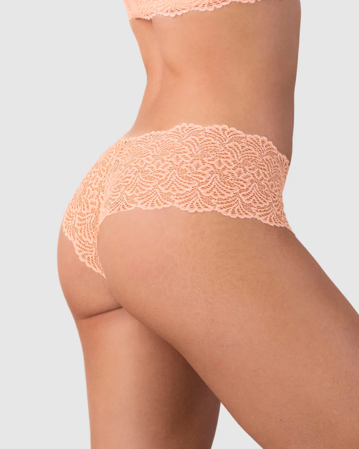 Panty estilo hípster en encaje sexy con refuerzo en algodón - Image 17