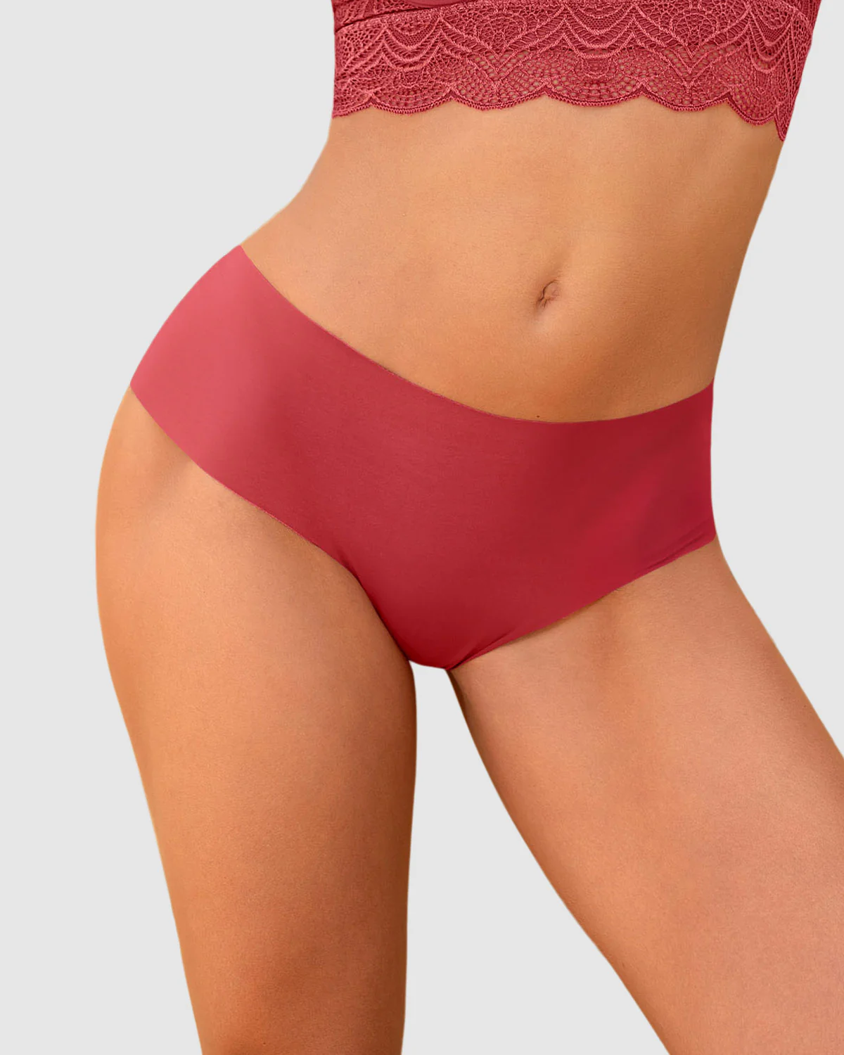 Panty hípster invisible ultraplano sin elásticos y de pocas costuras - Image 22