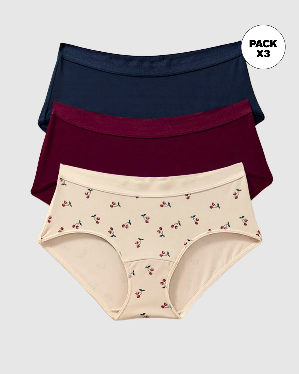 Paquete x 3 hípsters cómodos y suaves de buen cubrimiento - Image 6